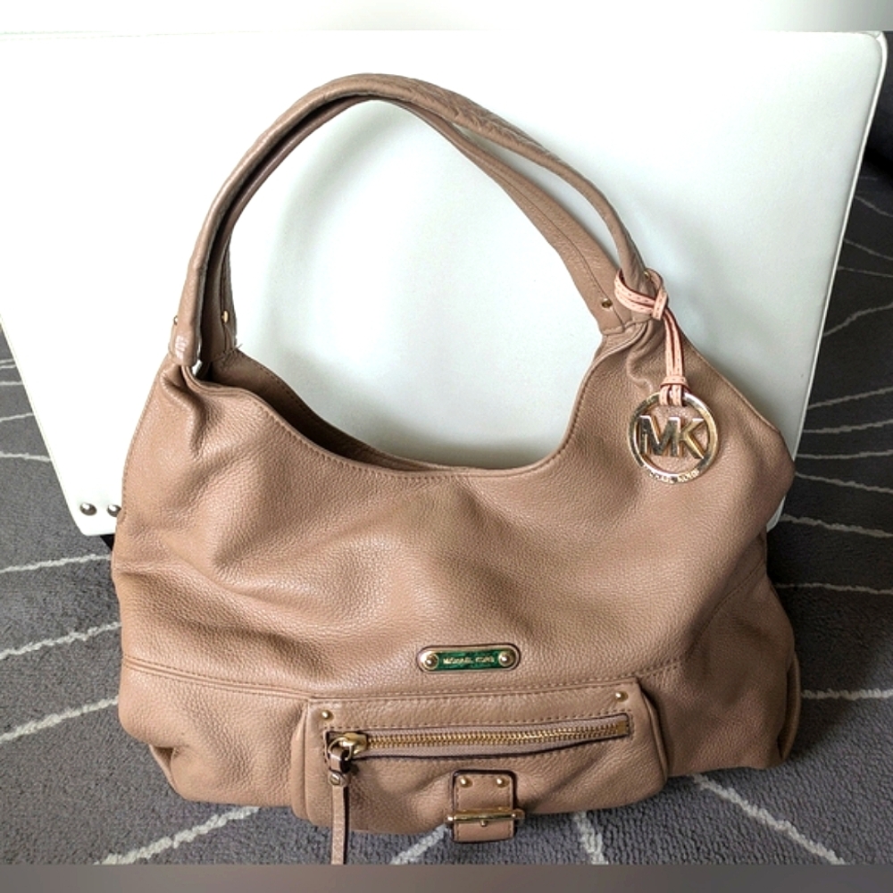 Michael Kors Pebbled Leather Hobo - Picture 4 of 15